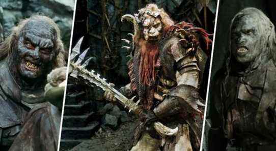 Ugluk, Bolg, and Shagrat Orcs and Uruk-hai from Lord of the Rings and The Hobbit