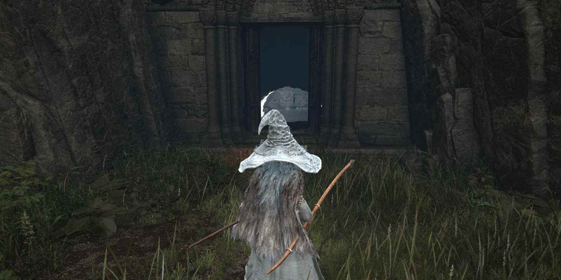 Black Knife Catacombs entrance in Elden Ring