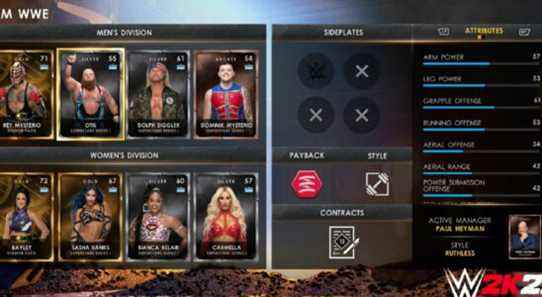 wwe 2k22 myfaction mode