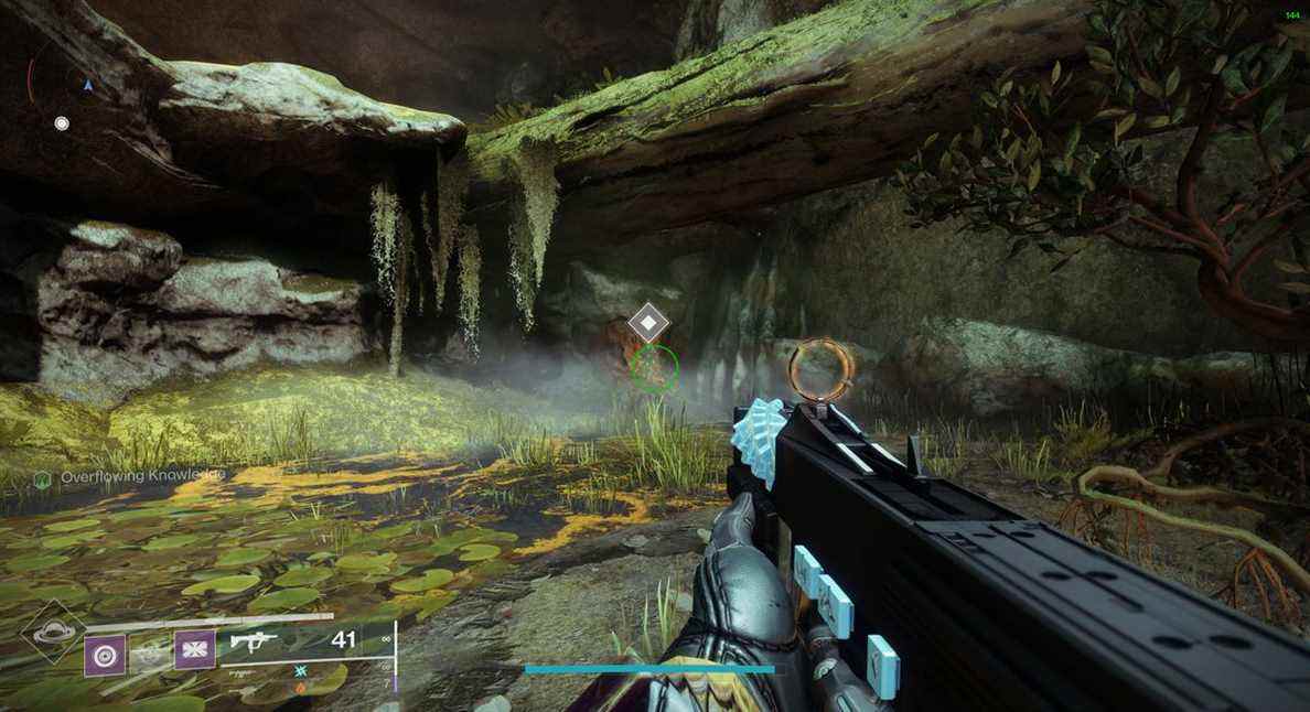 Coffre secret Vow of the Disciple Darkness Crux 1 emplacement dans Destiny 2: The Witch Queen