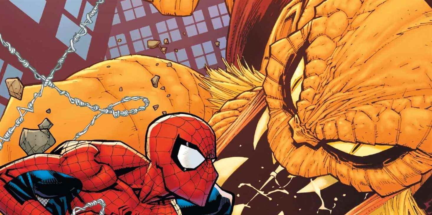 Spider-man combat Gog dans les comics Marvel