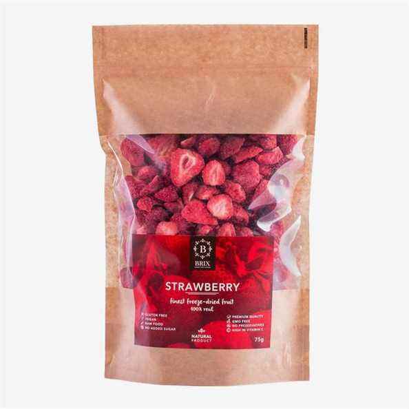 Fraise lyophilisée 75g