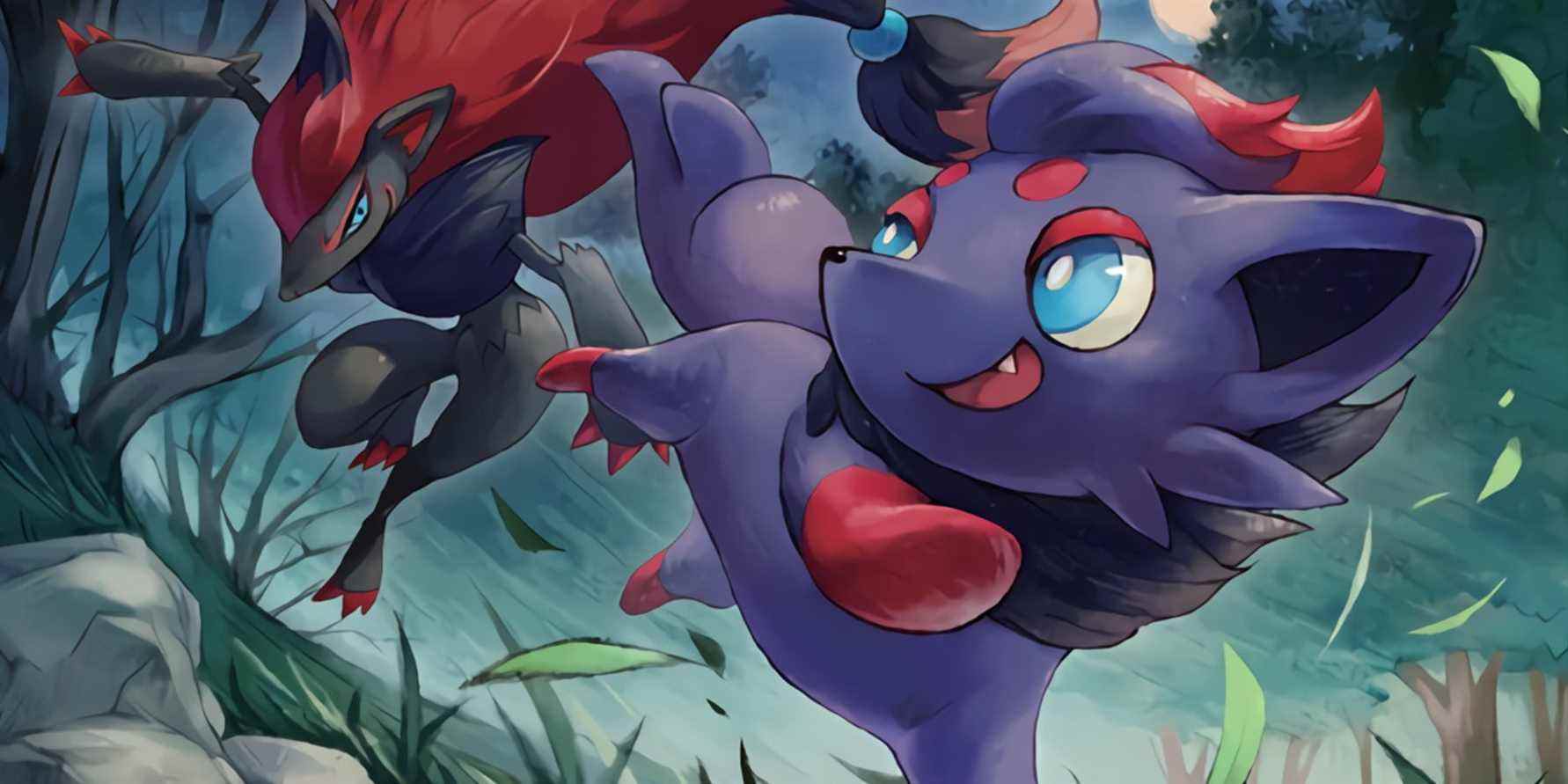 Art de la carte Pokemon TCG Zorua