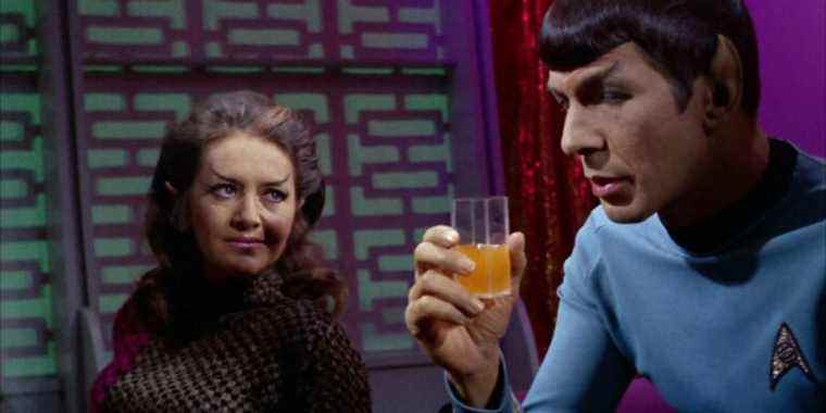 Spock with a Romulan woman