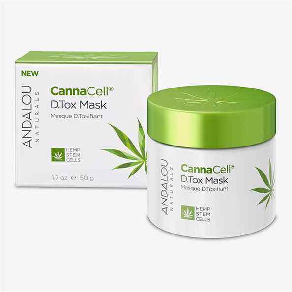 Masque facial Andalou Naturals Cannacell D Tox