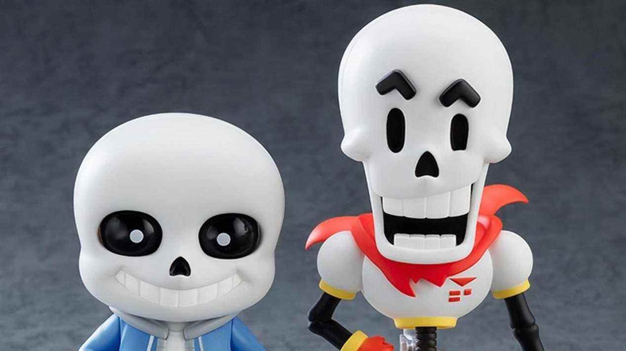 Good Smile sort des figurines sans et papyrus Undertale, les précommandes sont maintenant en ligne
