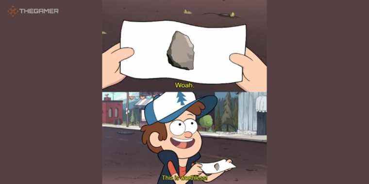 worthless rock