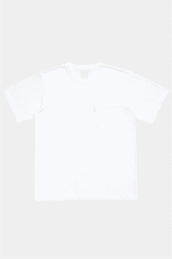 T-shirt Adsum SS Pocket en blanc