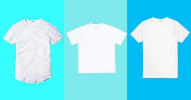 Les 9 meilleurs t-shirts blancs pour hommes
