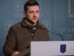 Président Volodymyr Zelensky : 