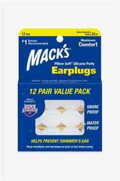 Bouchons d'oreille en silicone souple Mack's Pillow