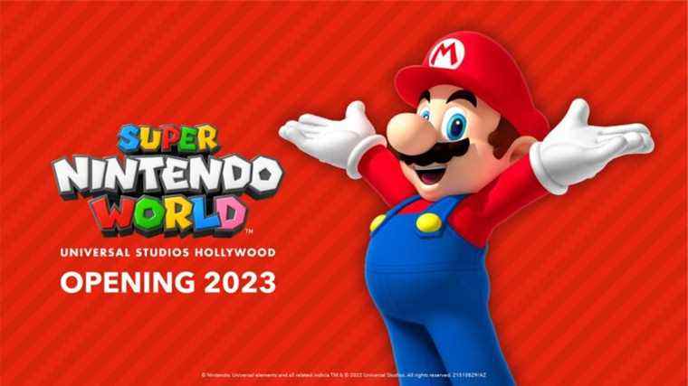 Super Nintendo World ouvrira à Universal Studios Hollywood en 2023
