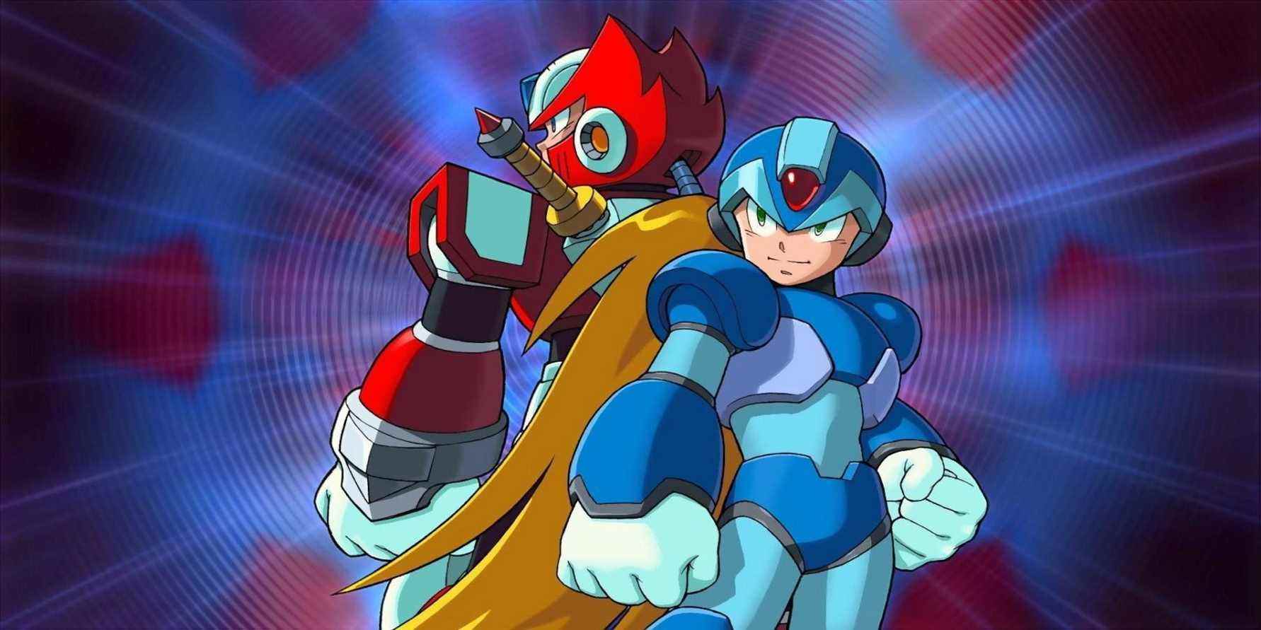 mega man x et zéro fond d'écran