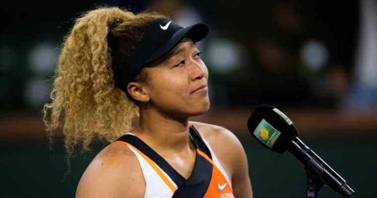 Naomi Osaka continue de montrer sa vulnérabilité sur le terrain
