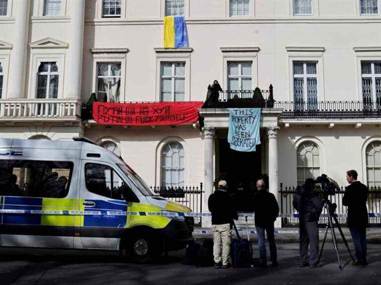 Des squatters occupent le manoir londonien de l’oligarque russe Oleg Deripaska