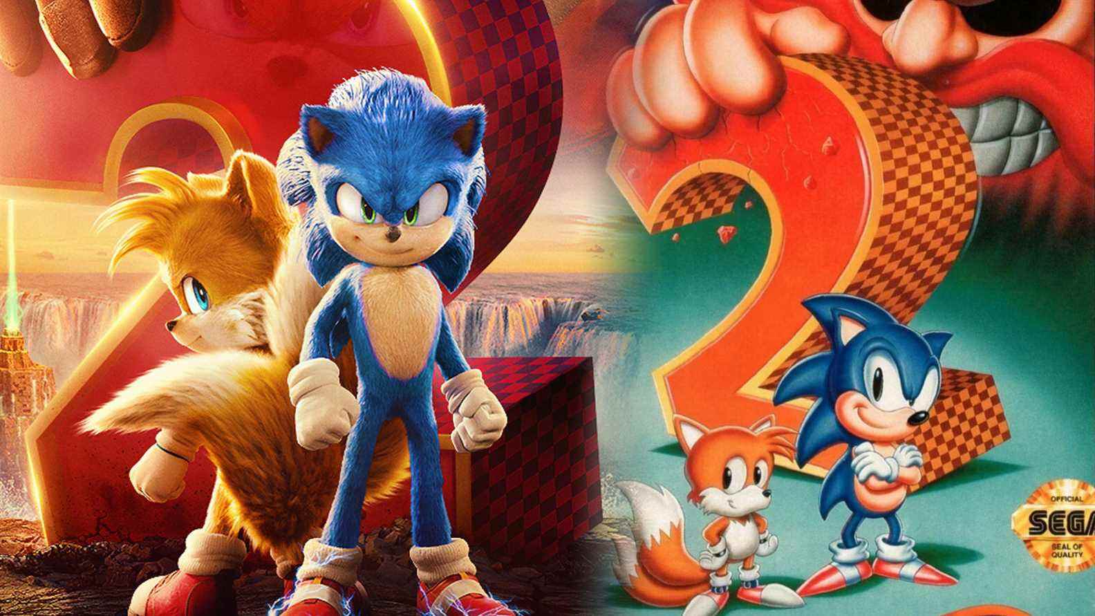 L'incroyable affiche du film Sonic the Hedgehog 2 va dur sur la nostalgie de Mega Drive

