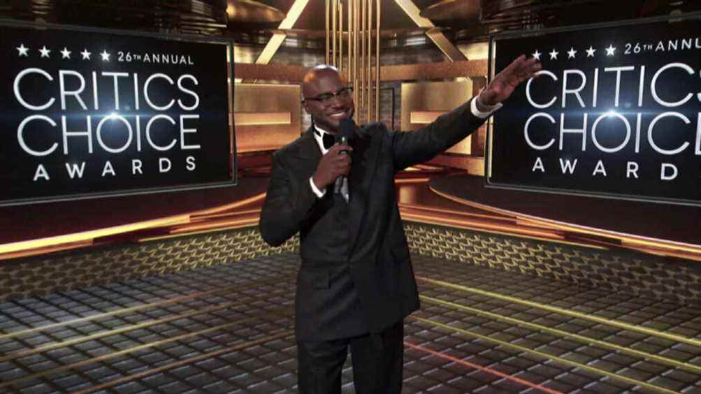 2021 Critics Choice Awards, hôte Taye Diggs