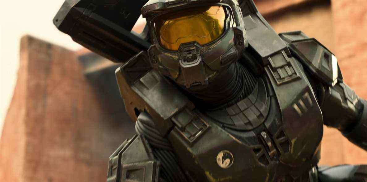 Master Chief au plus près de l'émission télévisée Halo