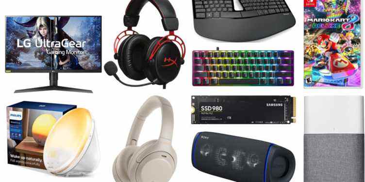 Les meilleures offres du week-end : casques de jeu HyperX, claviers ergonomiques, etc.