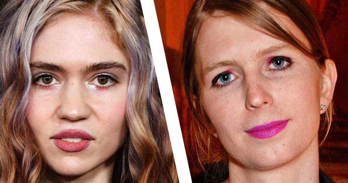 Fuite de la relation rapportée au hasard entre Grimes et Chelsea Manning
