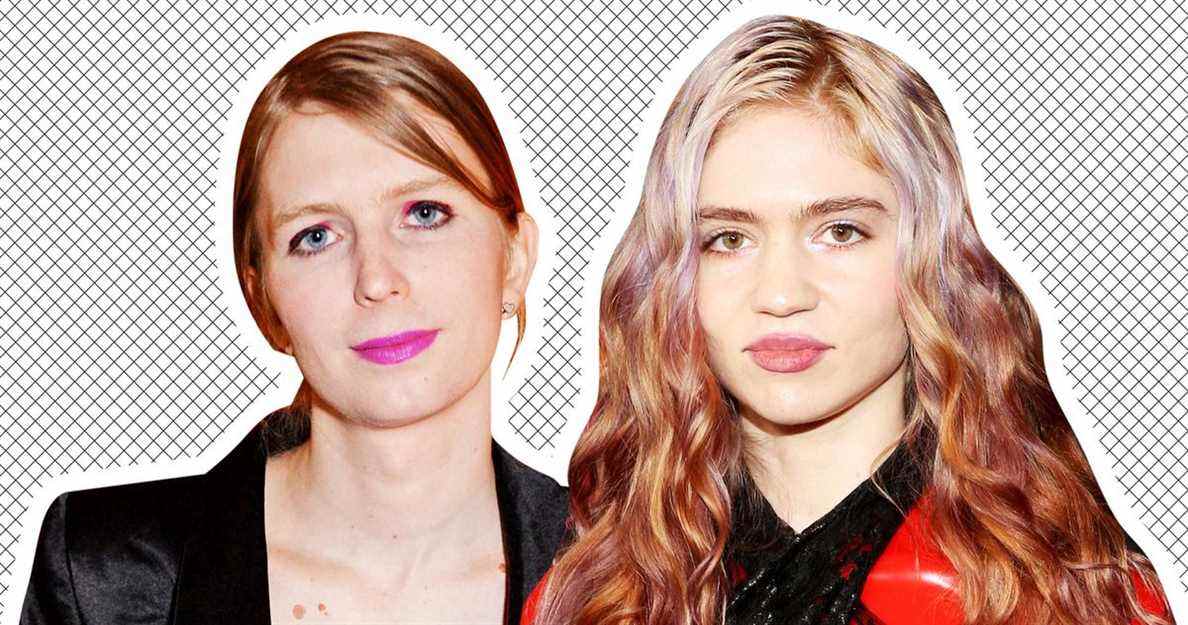 Et maintenant, Grimes serait en couple avec Chelsea Manning
