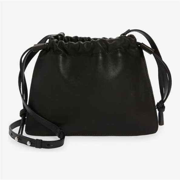 Sac à bandoulière en cuir Topshop