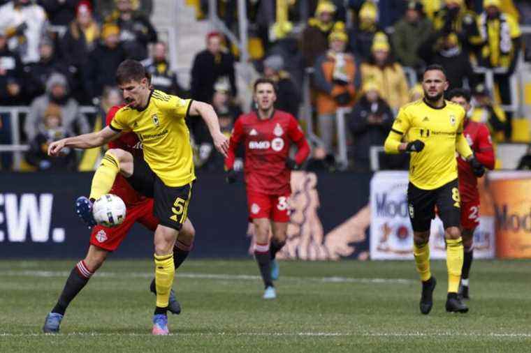 Le Toronto FC tombe à court d’essence en deuxième mi-temps, s’inclinant face à Columbus 2-1