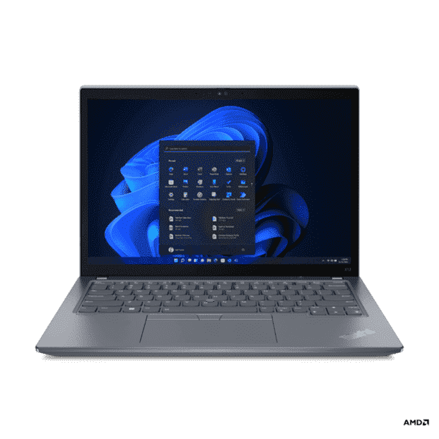 Le clapet ThinkPad X13 Gen 3 (photo) pèse 2,62 livres.