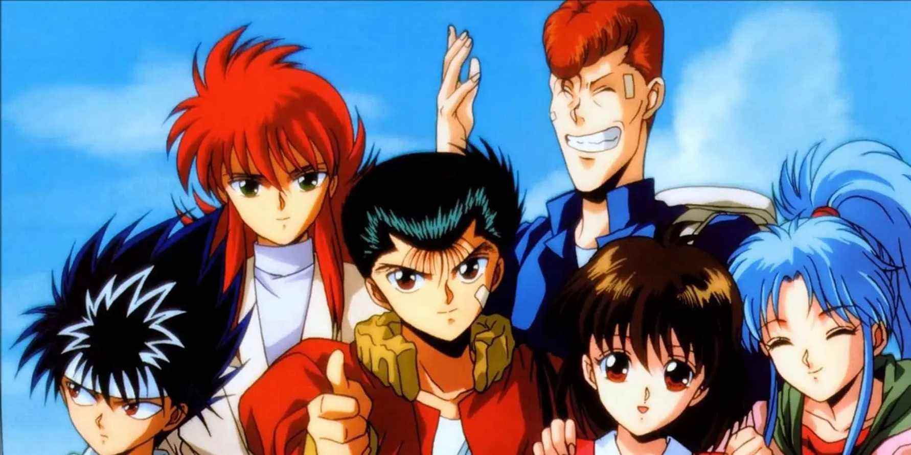 Le casting principal de Yu Yu Hakusho