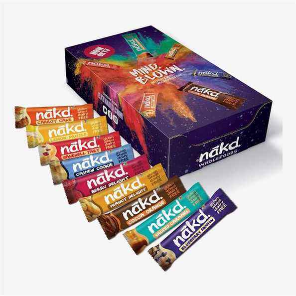 Nakd Mind Blown Fruit & Nut Bar Caisse mixte