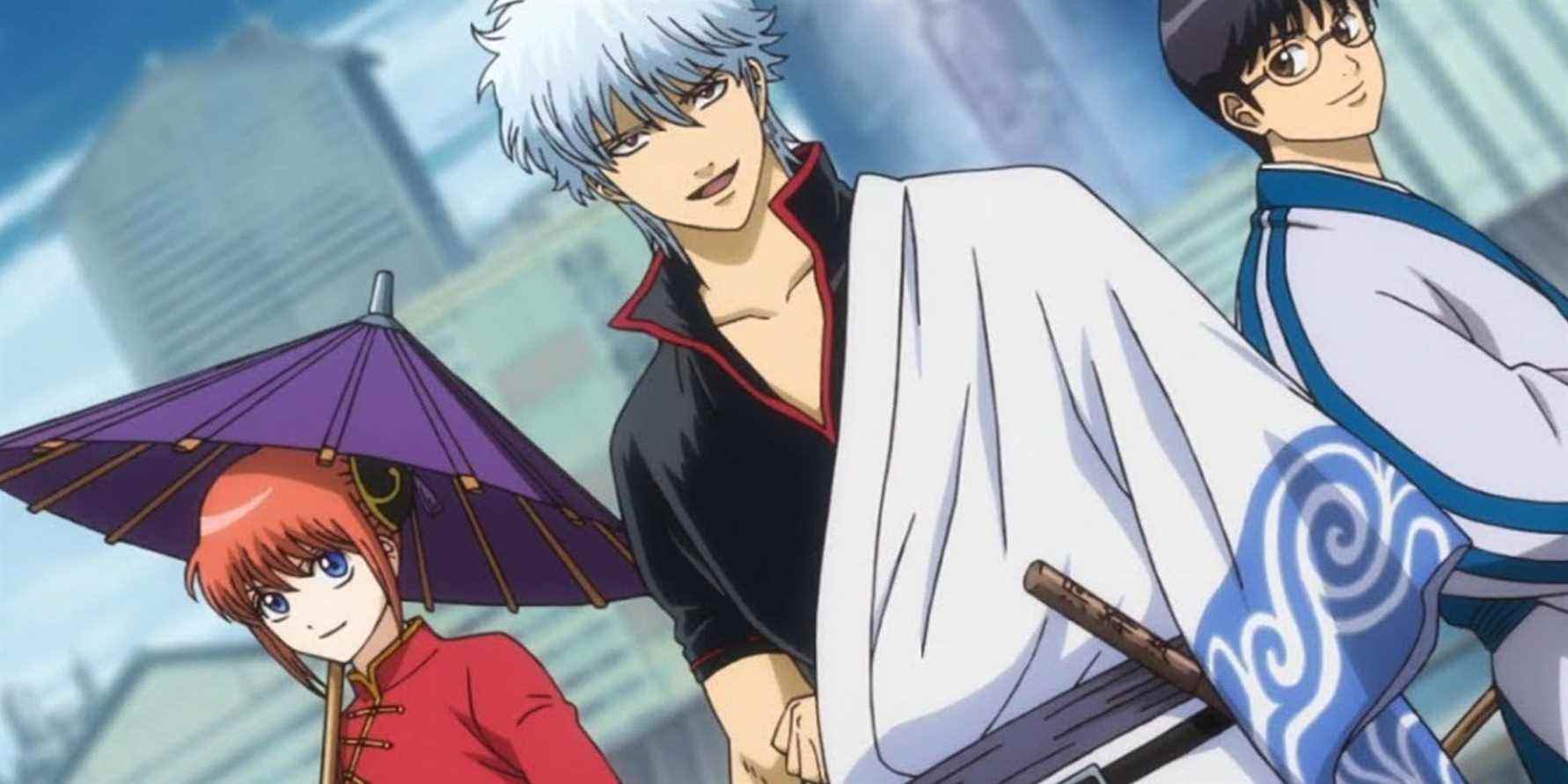 Les personnages principaux de Gintama