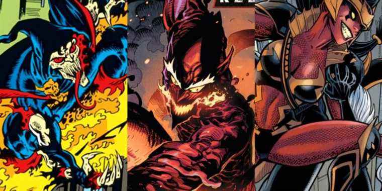 Goblins More Powerful Than Green Goblin Split Featured Demogoblin, Red Goblin, and Queen Goblin