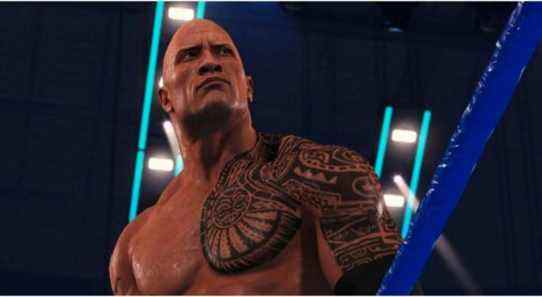 WWE-2K22 The Rock entrance