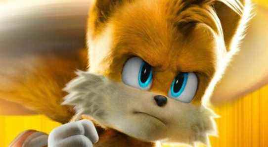 Aléatoire: Tails obtient son visage de jeu sur l'affiche du film américain de Sonic 2
