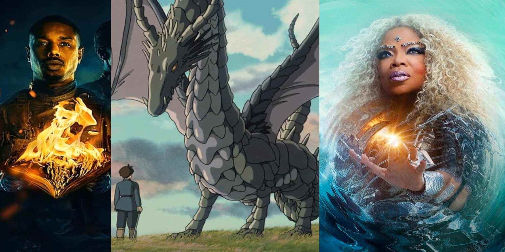 title split image F451 Tales from earthsea Wrinkle In Time