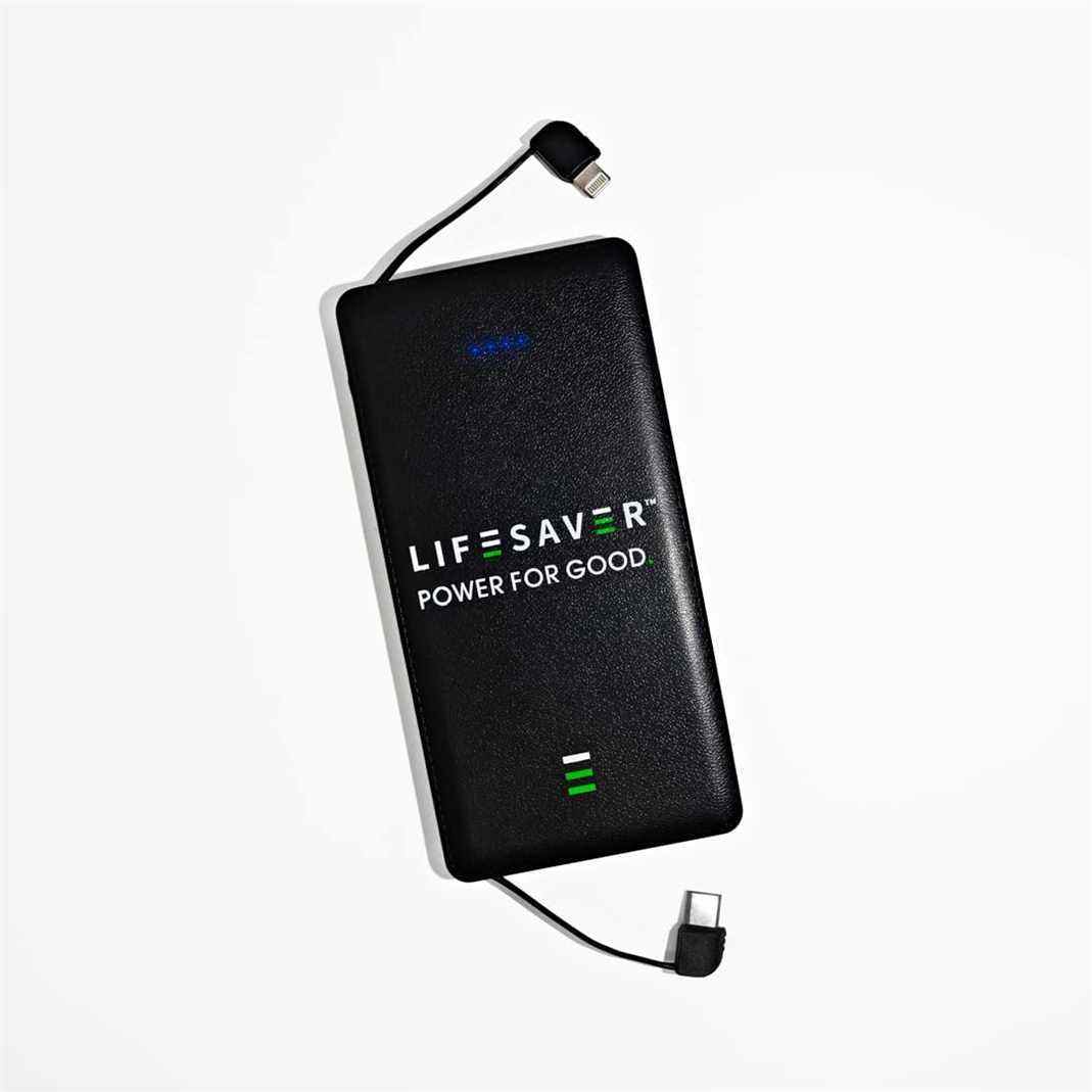 Banque d'alimentation Lifesaver