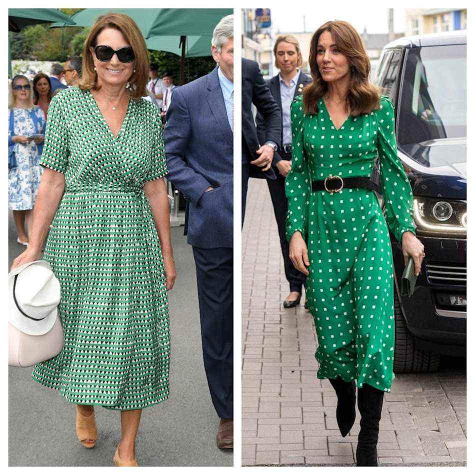 La robe en soie verte - Getty Images