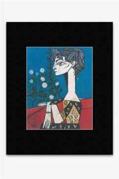 Pablo Picasso - Jacqueline aux fleurs Mini Poster