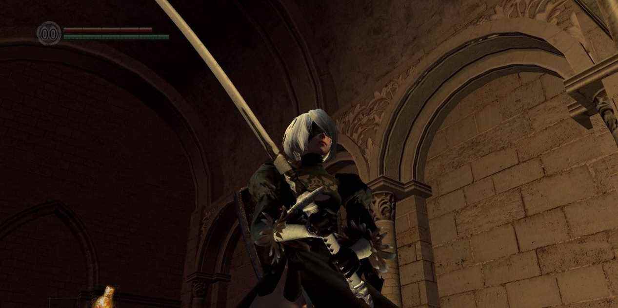 Nier Automata Katana Remplacements mod pour Dark Souls