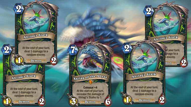 La prochaine extension de Hearthstone a des créatures si grandes qu'elles se répartissent sur plusieurs cartes

