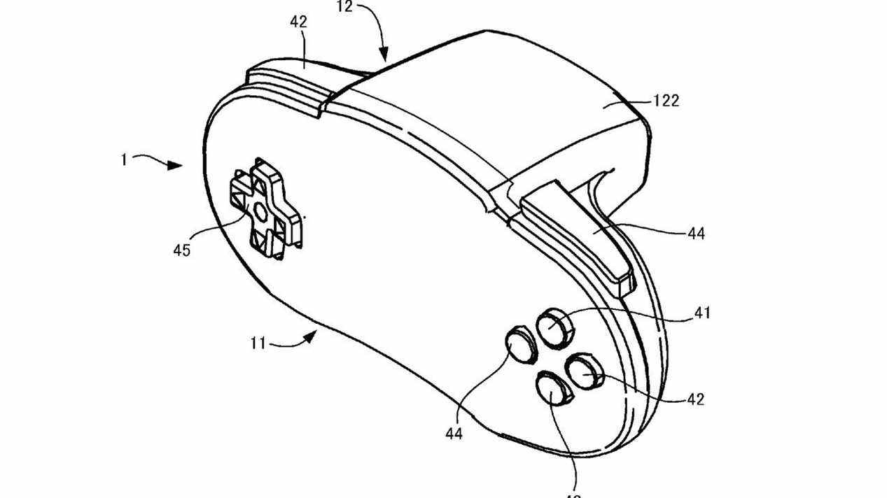 Nintendo a déposé sournoisement un nouveau brevet de contrôleur l'année dernière
