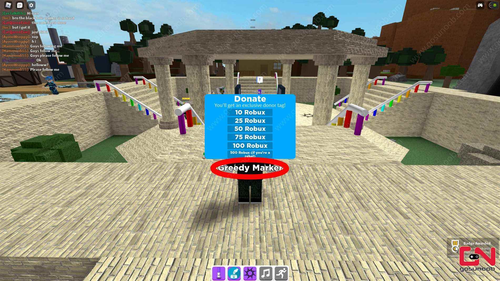 Où est Greedy Marker Roblox Trouver les marqueurs
