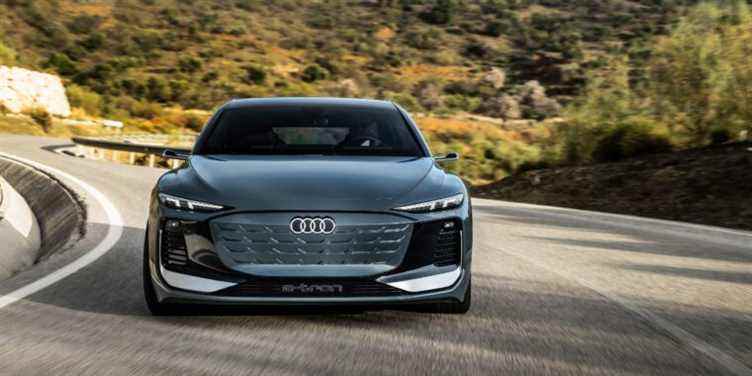 L’Audi A6 Avant e-tron élégante et élégante présente en avant-première le futur break EV