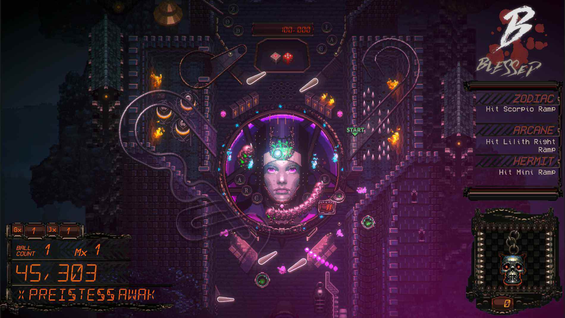 Le prochain jeu gratuit d'Epic est un flipper occulte avec shmup et hack-and-slash
