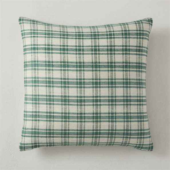 Housse de coussin en soie Tartan West Elm Heather Taylor Home