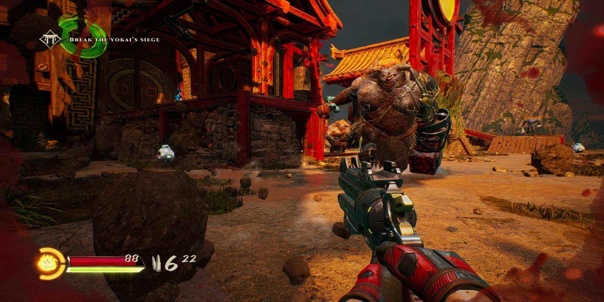 Combattre des ennemis dans Shadow Warrior 3