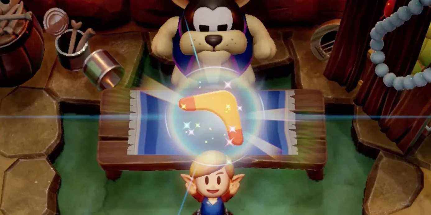 Donjon Boomerang de Link's Awakening