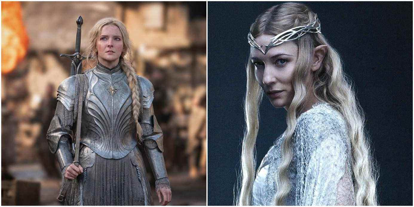 Galadriel dans Le Seigneur des Anneaux : Anneaux de Pouvoir et Le Hobbit