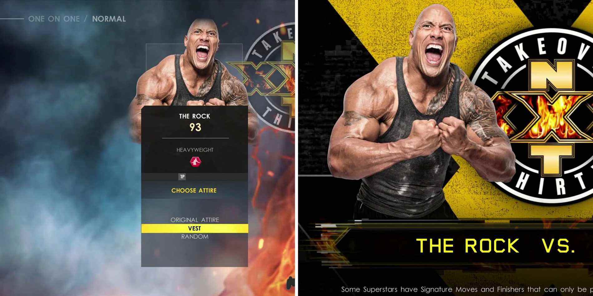 wwe-2k22-the-rock-portrait-personnalisé