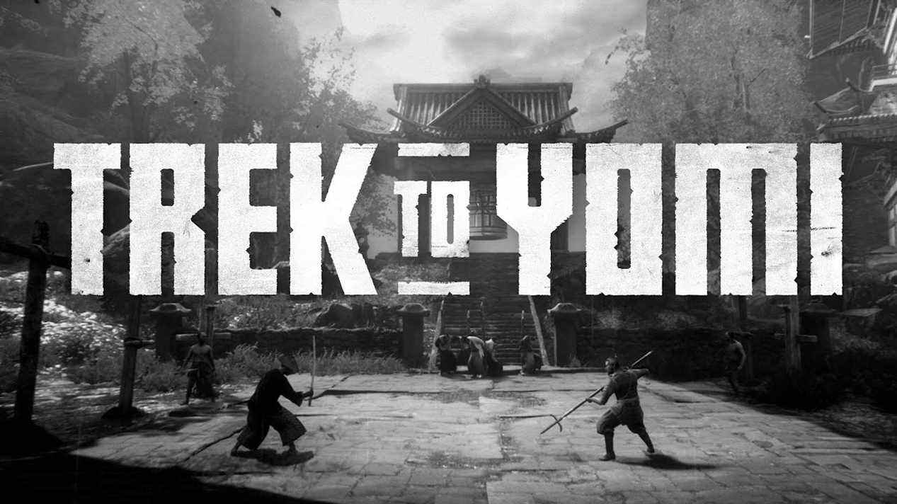 Trek to Yomi preview hands-on visual style presentation Akira Kurosawa better than Ghost of Tsushima at Devolver Digital Leonard Menchiari Flying Wild Hog